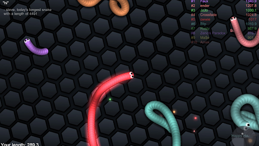 slither.io Mod APK 2.3.1 [Unlimited Health, No death] Gallery 7