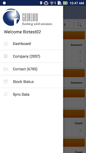 GeofluidCRM Screen 2