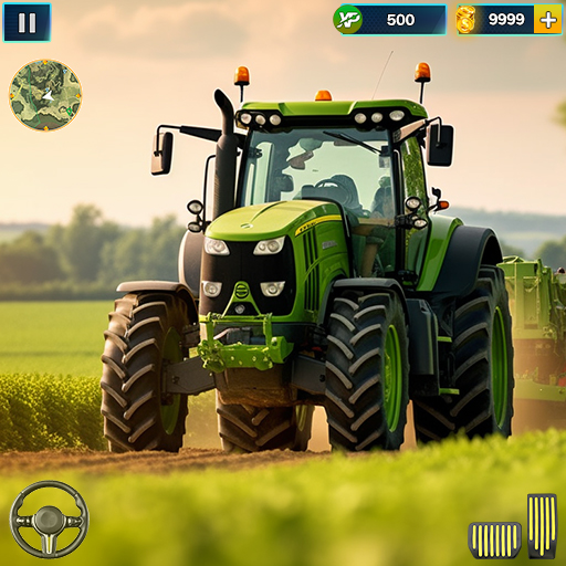 Farming Game: Tractor Driving