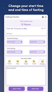 Fasting Tracker – Track your fast (PRO) 1.9 Apk 5