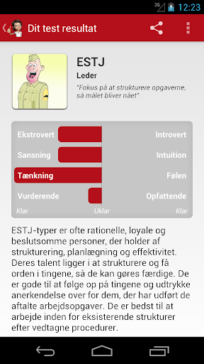 Jobindex Persontypetest Screen 3