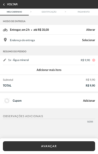 Croma Beer Delivery Screen 3