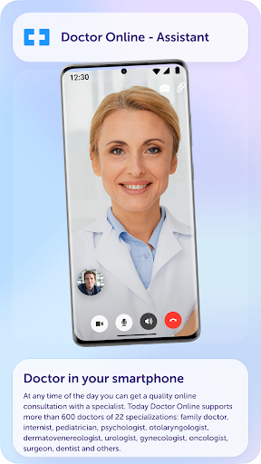 Android application Doctor Online - Assistant screenshort