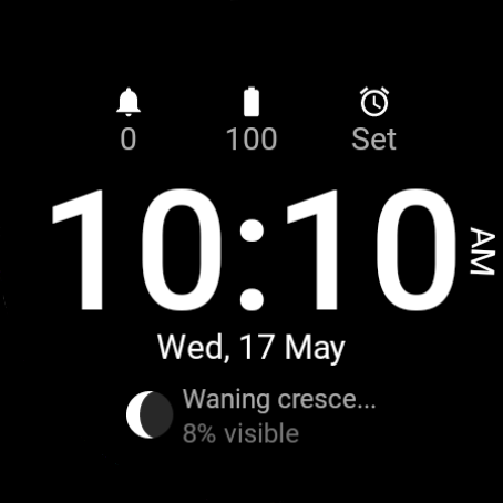 Android application Roboto Digital screenshort