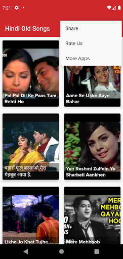 Hindi old song - Purane gane Screen 2