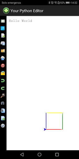 PyCode Editor (Beta) Screen 2
