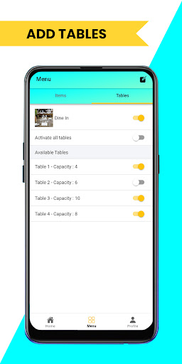 Restaurant Partner Screen 3