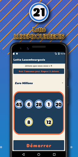 Android application Lottery Luxembourg screenshort