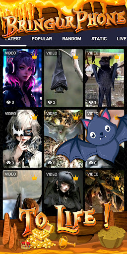 bats wallpaper Screen 2