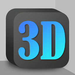 Cubic Dark Mode - 3D Icon pack 아이콘 이미지