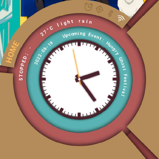 Time UI for KLWP logo
