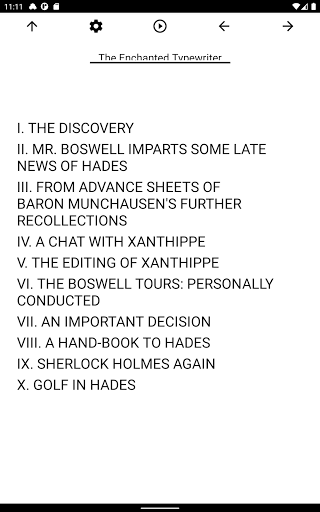 Book, The Enchanted Typewriter Screen 3