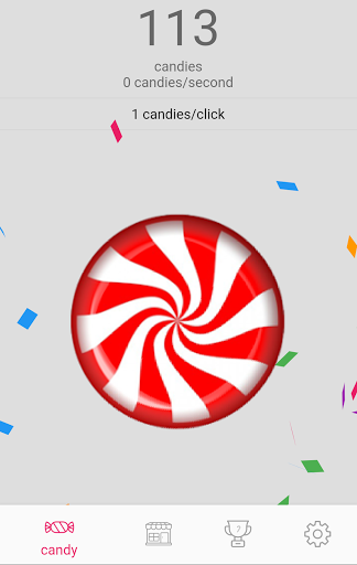 Candy Clicker Screen 2