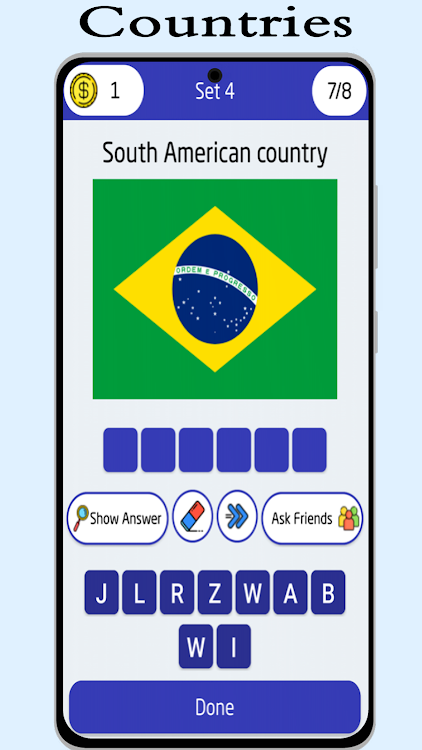 Flags Quiz: Geography Trivia - 1.1 - (Android)