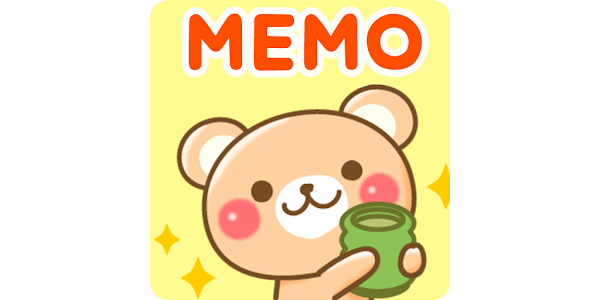 待受にメモ 敬語くまさん 可愛いメモ帳ウィジェット Google Play のアプリ