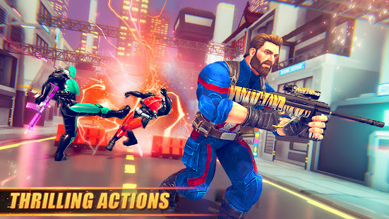 Strange Superhero Shooting- Captain City Battle 3D 1.0.3 screenshots 6