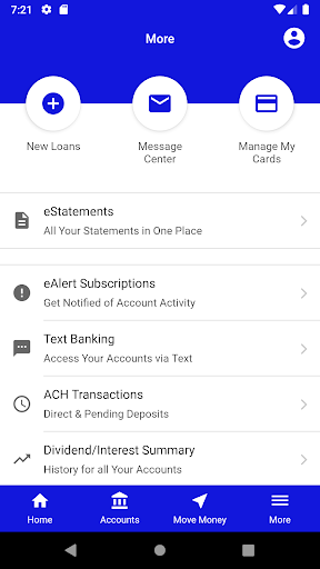 Android application Summit Hampton Roads FCU screenshort