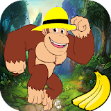 Curious Kong Running icon