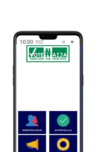 Android application Vote Naija: Cash For Your Vote screenshort