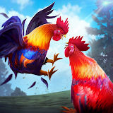 Wild Rooster Run - Frenzy Chicken Farm Race icon