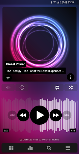 Poweramp Music Player (Trial)  APK screenshots 1