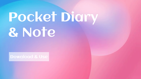 Pocket Diary & Note