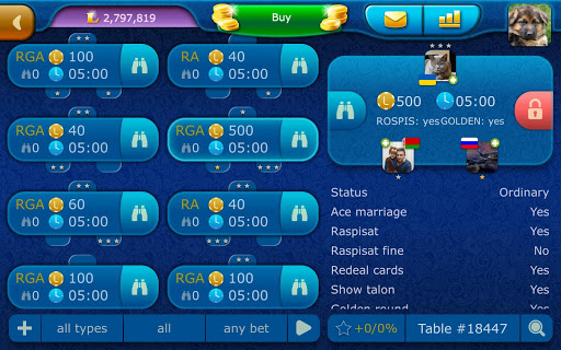 Thousand LiveGames - free online card game 1000 apkdebit screenshots 14