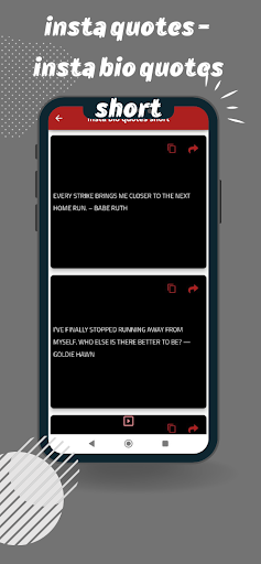 bio for insta - captions Screen 3