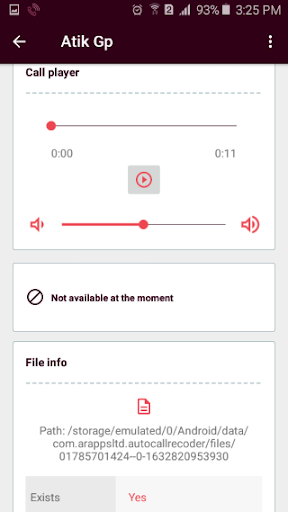 Auto Call Recorder 2021 Screen 3