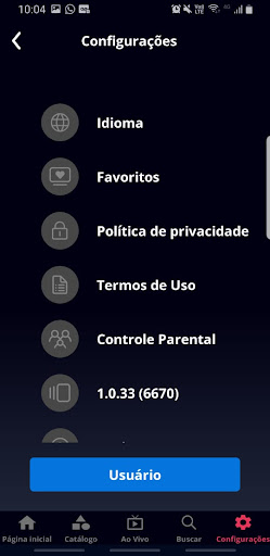 Android application Queens United TV screenshort