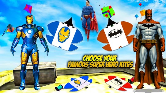 Superhero Basant Festival Mod Apk : Kite flying games 2021 5