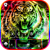 Тема для клавиатуры Neon Tiger