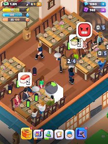 Captura de Pantalla 17 Sushi Empire Tycoon—Idle Game android