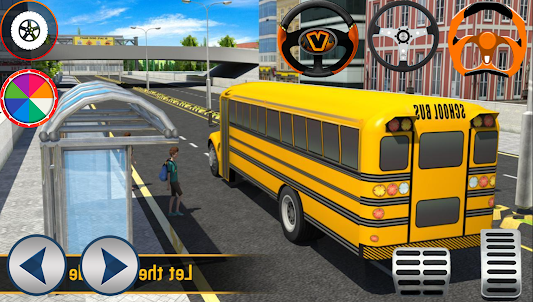 Bus School Simulator Game 3D