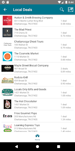 Android application TVFCU Perks Deals screenshort