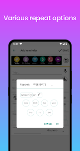 Just Reminder with Alarm MOD APK (Premium) 4