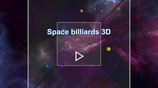 Android application Space billiards 3D screenshort
