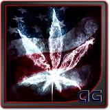 Smoke Weed USA Parallax LWP icon