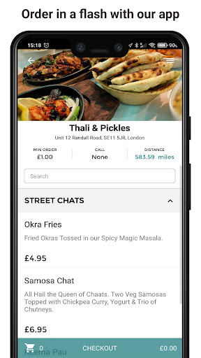 Thali & Pickes Screen 2