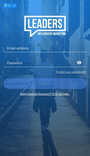 Android application Leaders screenshort