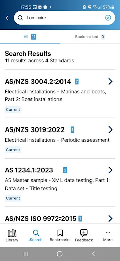 Standards Australia Store Screen 3