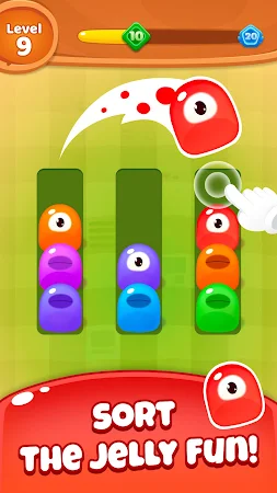 Game screenshot Jelly Sort: Brain Flex mod apk