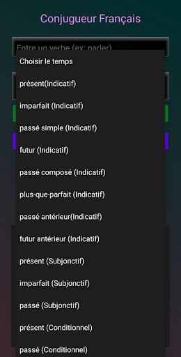 Conjugueur Français