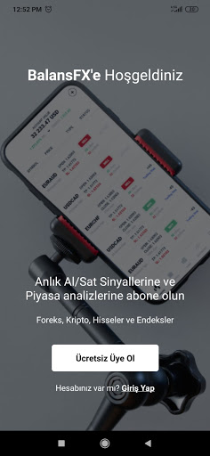 Balans FX Sinyal ve Analiz App Screen 3