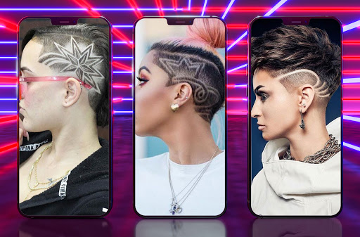 Android application Women Line Hairstyles screenshort