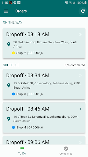 Logi-IQ Driver Planner Screen 3