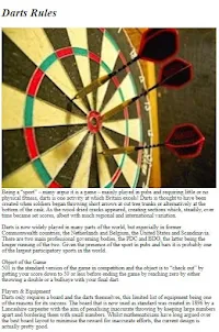 How to Play Darts