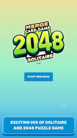 Game screenshot 2048 Solitaire－Merge Card Game mod apk