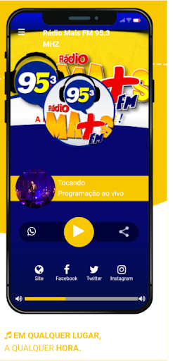Rádio Mais FM 95.3 MHZ Screen 3