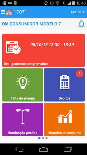 Android application Useall E2 App Consumidor screenshort